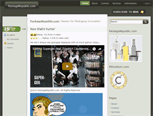 Tablet Screenshot of packagerepublic.com